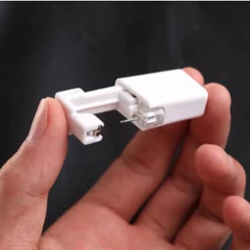 novo aplicador para orelha e nariz antialergico