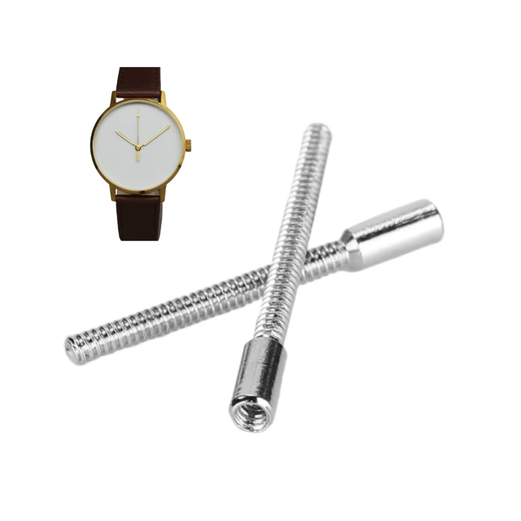 Extensor Tige para Relógio de Pulso Alongador de Rosca Aço 12 mm/0,5 pol fornitura