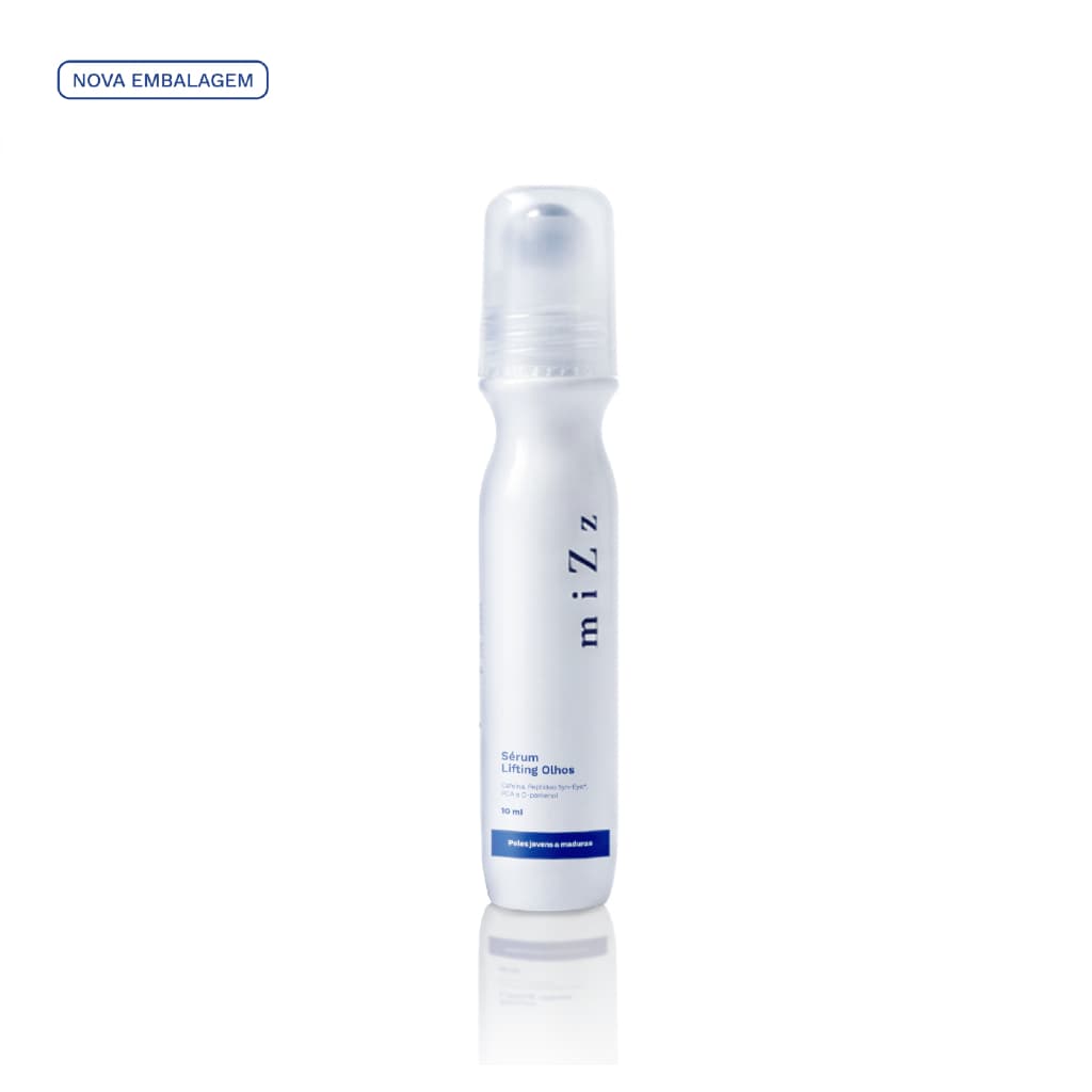 Sérum Lifting de Olhos Mizz 10ml Redutor de Bolsas e Olheiras