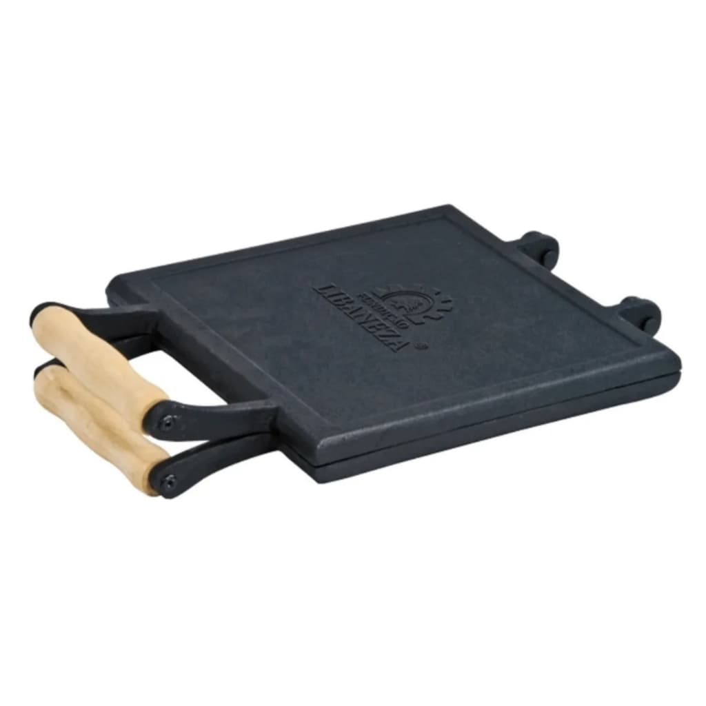 Sanduicheira Misteira Bauru 23x23 Cm Ferro Fundido Libaneza