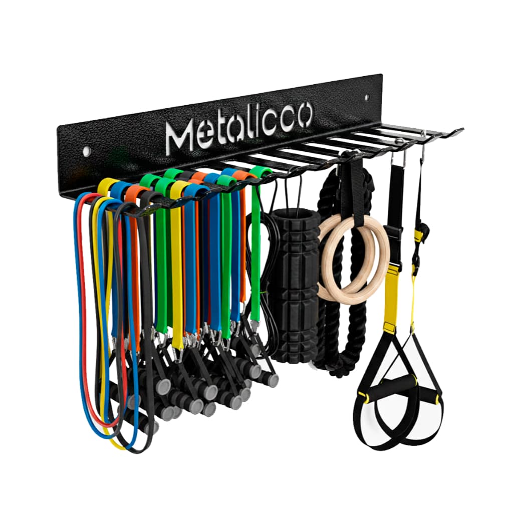 Suporte Bands 12 Abas Cordas Suporte De Parede Para Academia