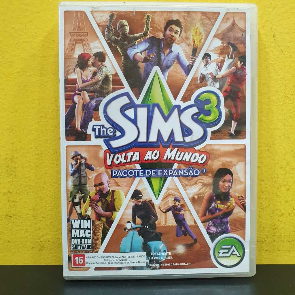 Jogo The Sims 3 - Pacote de Expansão Volta ao Mundo - Usado em Bom Estado