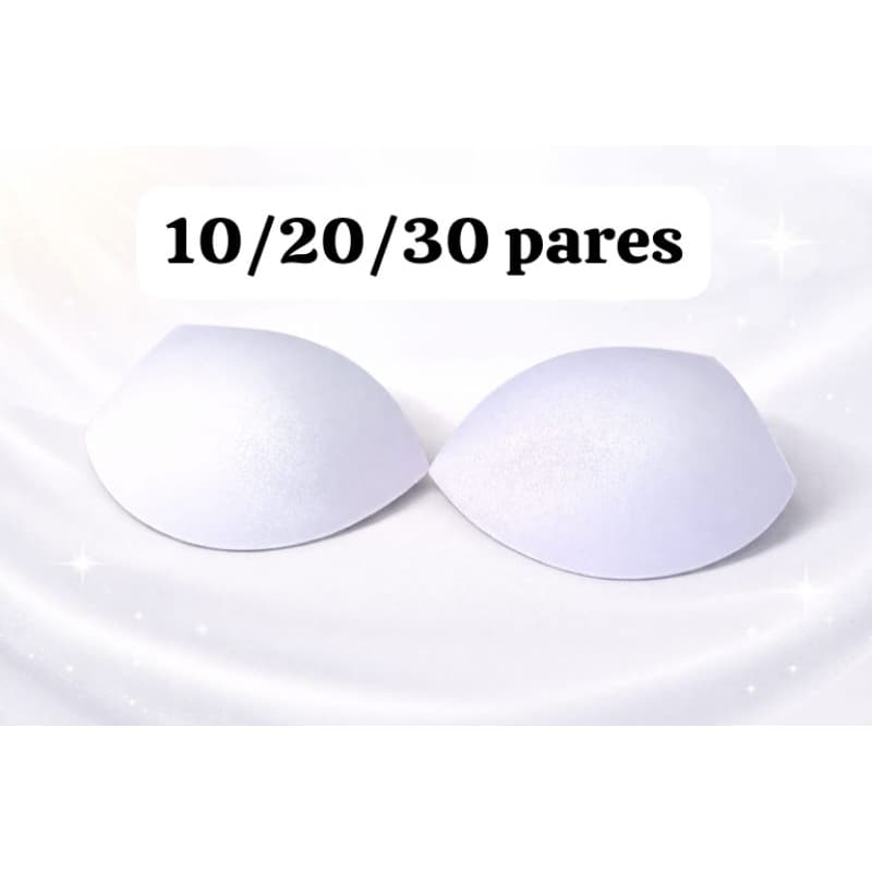 KIT 10/20/30 PARES BOJO CASQUINHA - BRANCO