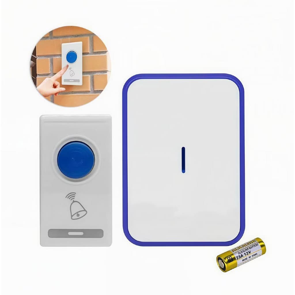 Campainha Sem Fio Residencial a Prova d’água Com Alcance De 100 Metros Bivolt