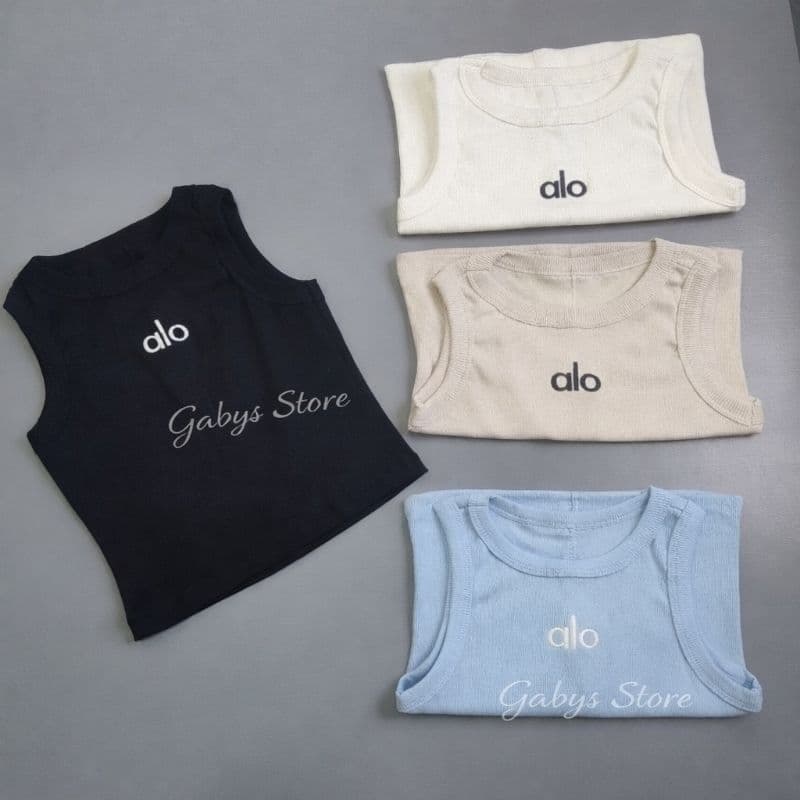 Blusa Regata Feminina Alo– Básica Canelada –Ribana- Veste 36 ao 42 - 10 Cores