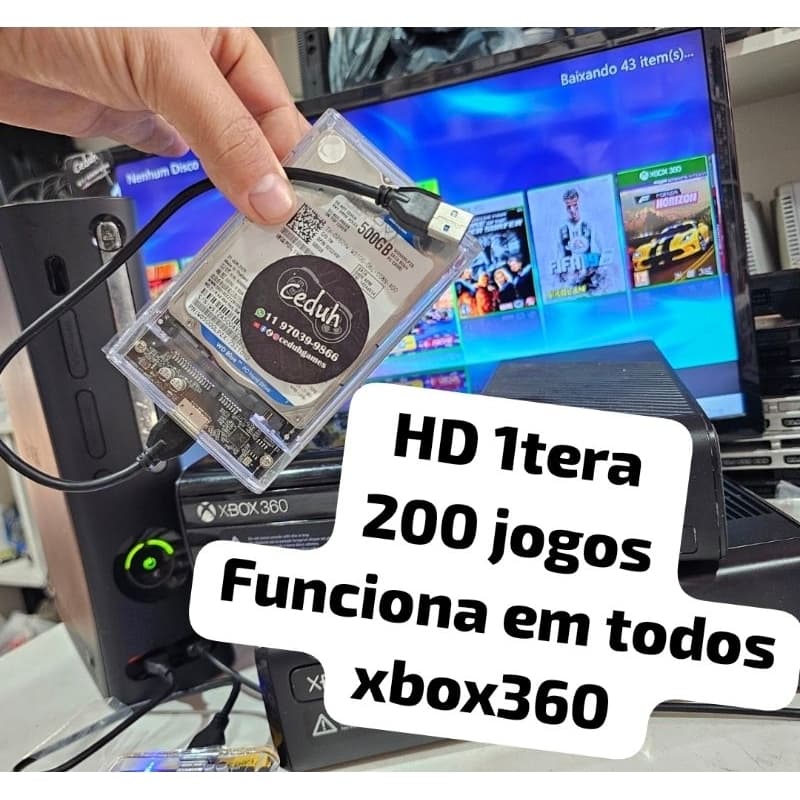 HD xbox 360 de 1 tera