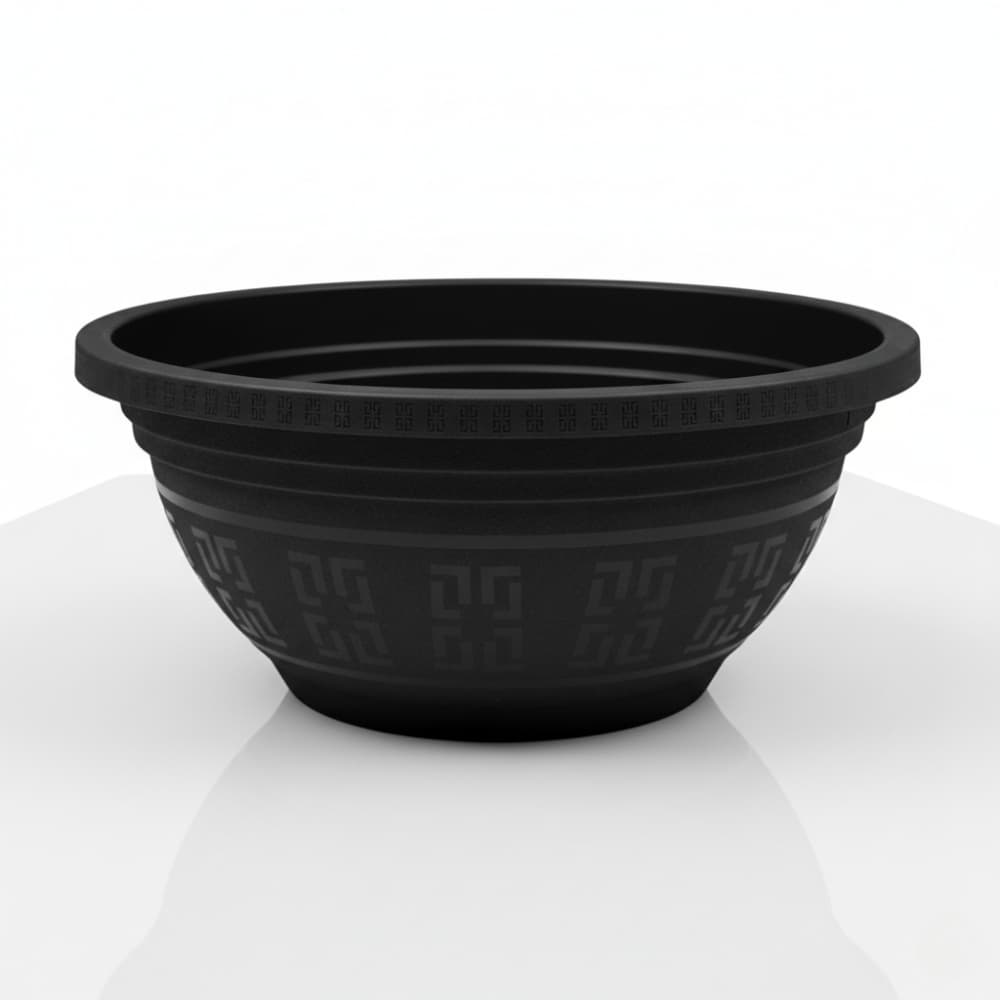 Kit 10 Vasos Redondo Cuia 6 Litros Resistente Para Horta Jardim Plantas e Flores