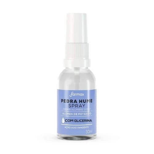Pedra Hume Spray com Glicerina Farmax 30ml