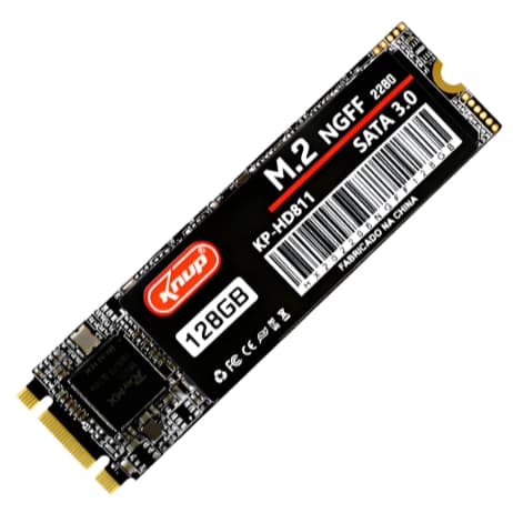SSD M.2 NFGG SATA 128GB (NÃO É NVME) ALTA VELOCIDADE
