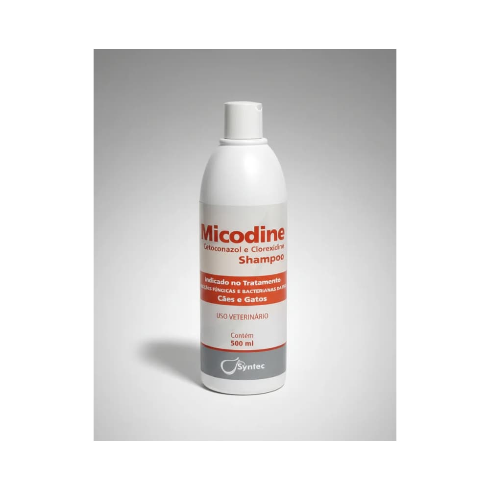 Micodine Shampoo Cães E Gatos 500ml - Syntec