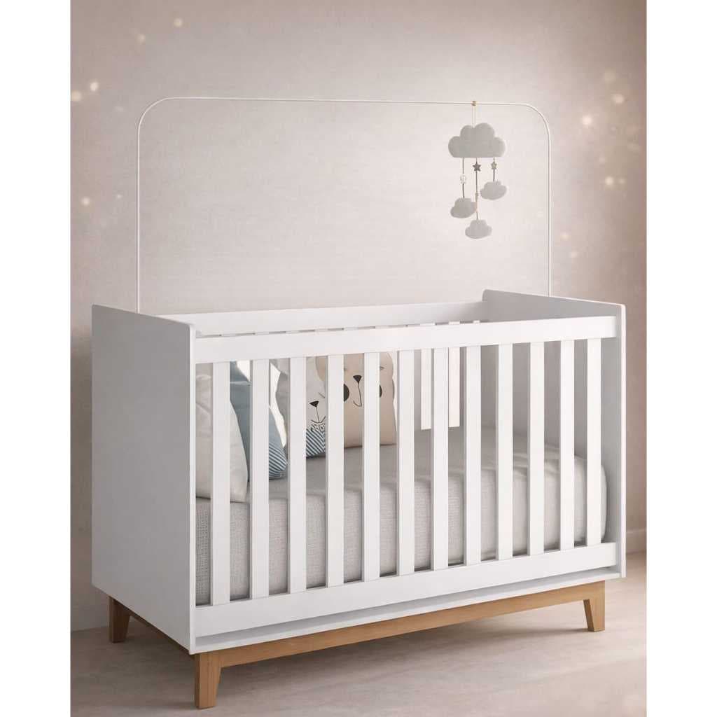 Haste Suporte Para Mosqueteiro De Berço Branco