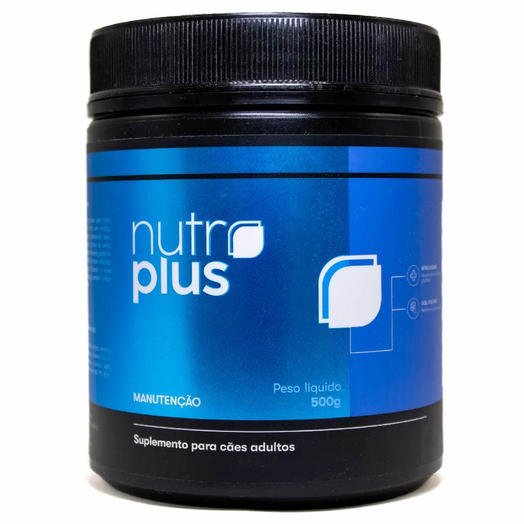 SUPLEMENTO NUTROPLUS PARA CÃES ADULTOS MANUTENCAO 500GR