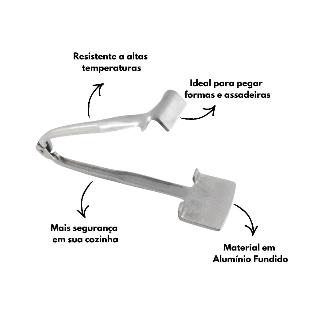 Segurador pegador de formas quente aluminio fundido para cozinha profissional restaurante lanchonete