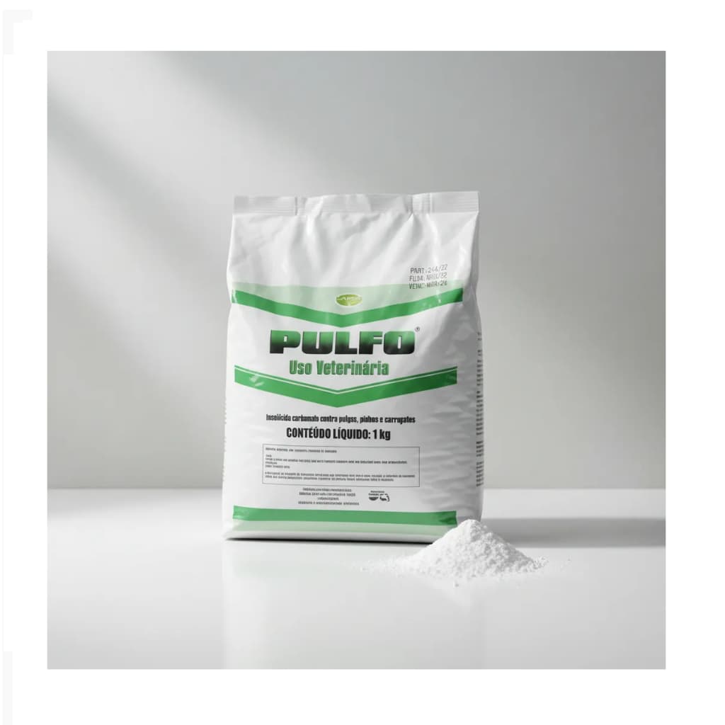 Talco Pulfo Antipulgas Piolhos Carrapatos Pet