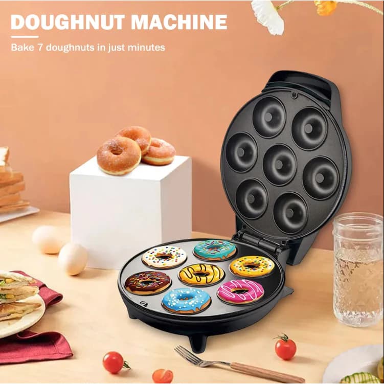 Mini Máquina de Fazer Donuts Rosquinhas Confeitaria 110v