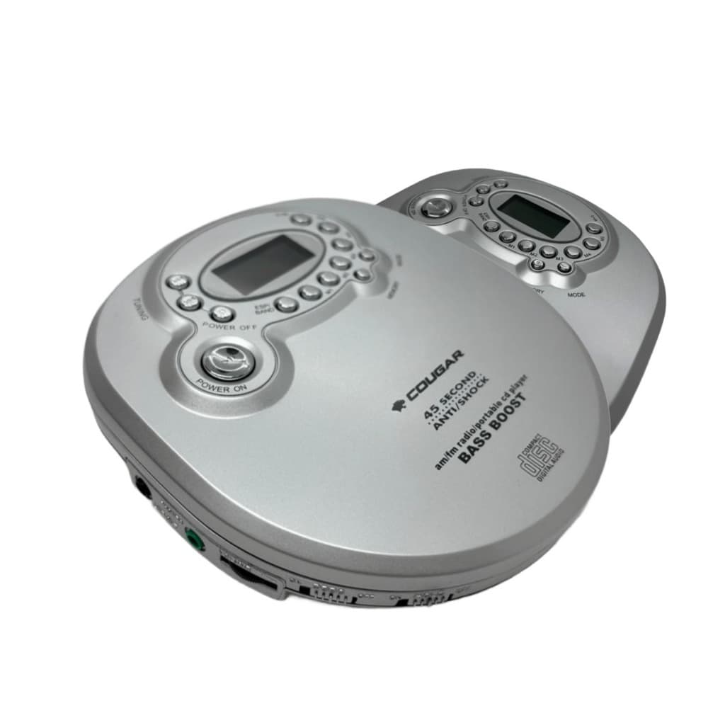 Discman Cd Player e Radio Am/Fm Portátil Cougar novo