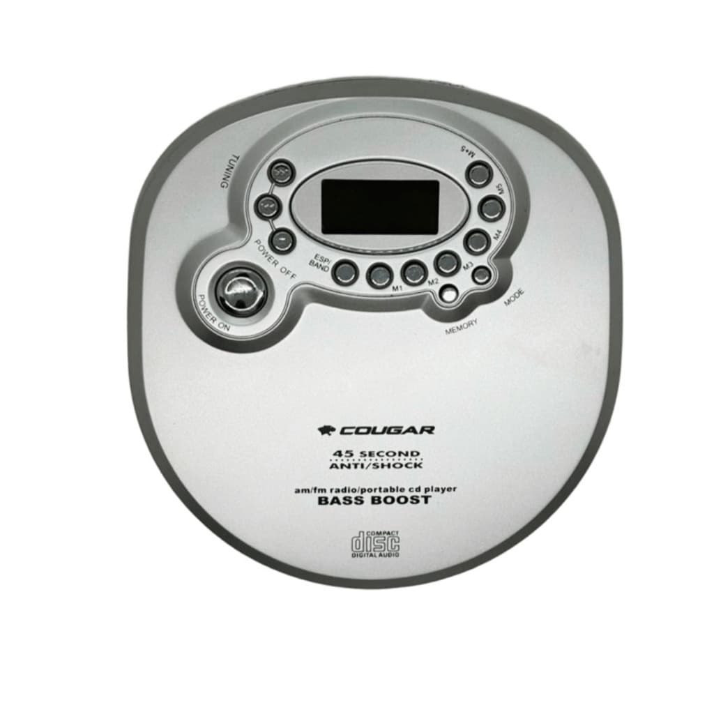 Discman Player Rádio Cougar CPCD-70