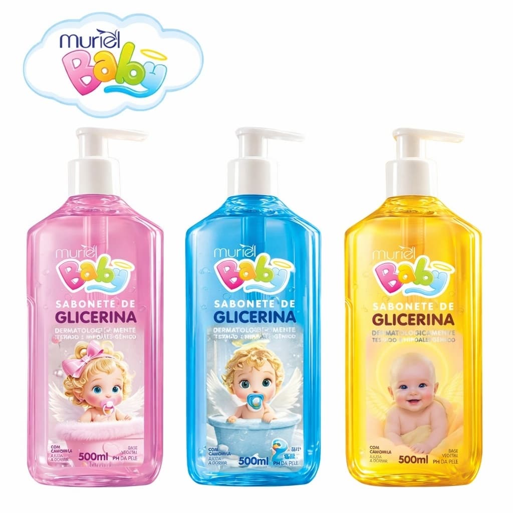 Sabonete Muriel Baby Glicerinado 500ml