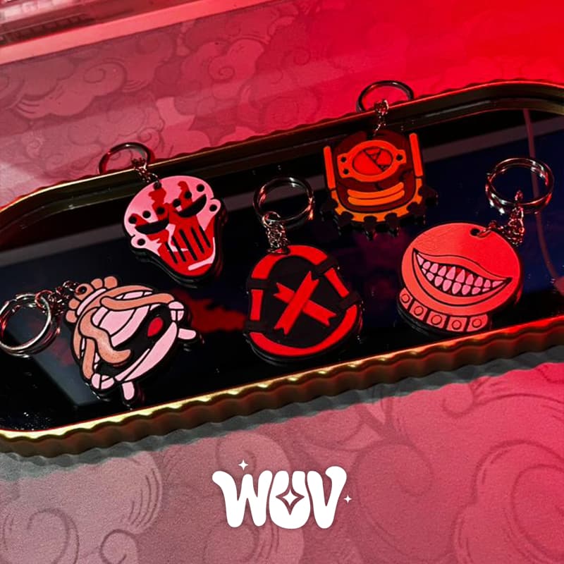 Chaveiro Ordem Paranormal HEXATOMBE Colecionável Geek