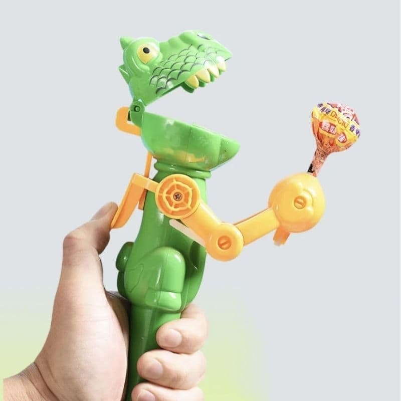 Dino Chomp Dinossauro Brinquedo de pirulito