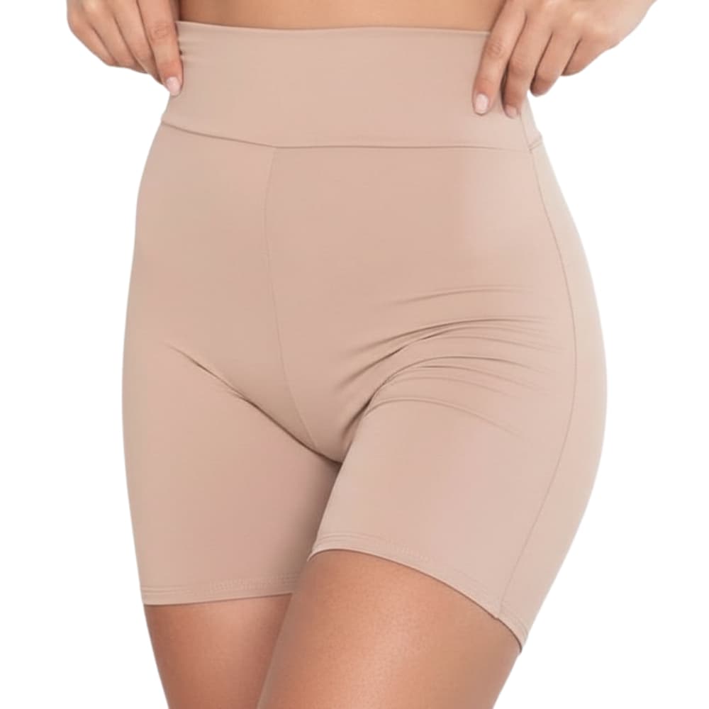 Shortinho Anágua Segunda Pele Feminino Bermuda Sob Vestido Short Íntimo Anagua Feminina Poliamida