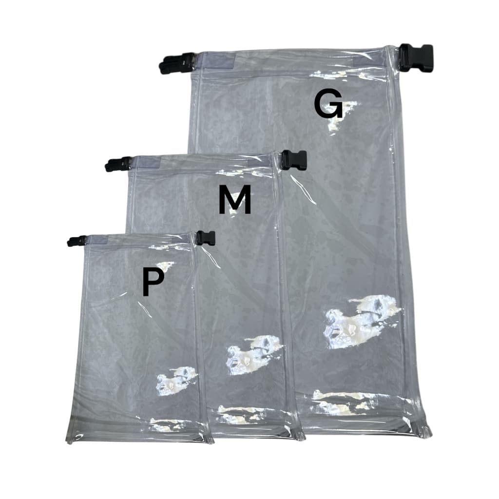 Kit Saco Estanque Transparente P, M , G