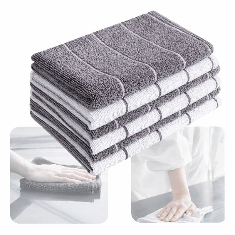 Kit 2 Super Panos De Chão Grandes Em Microfibra Panão 80x50