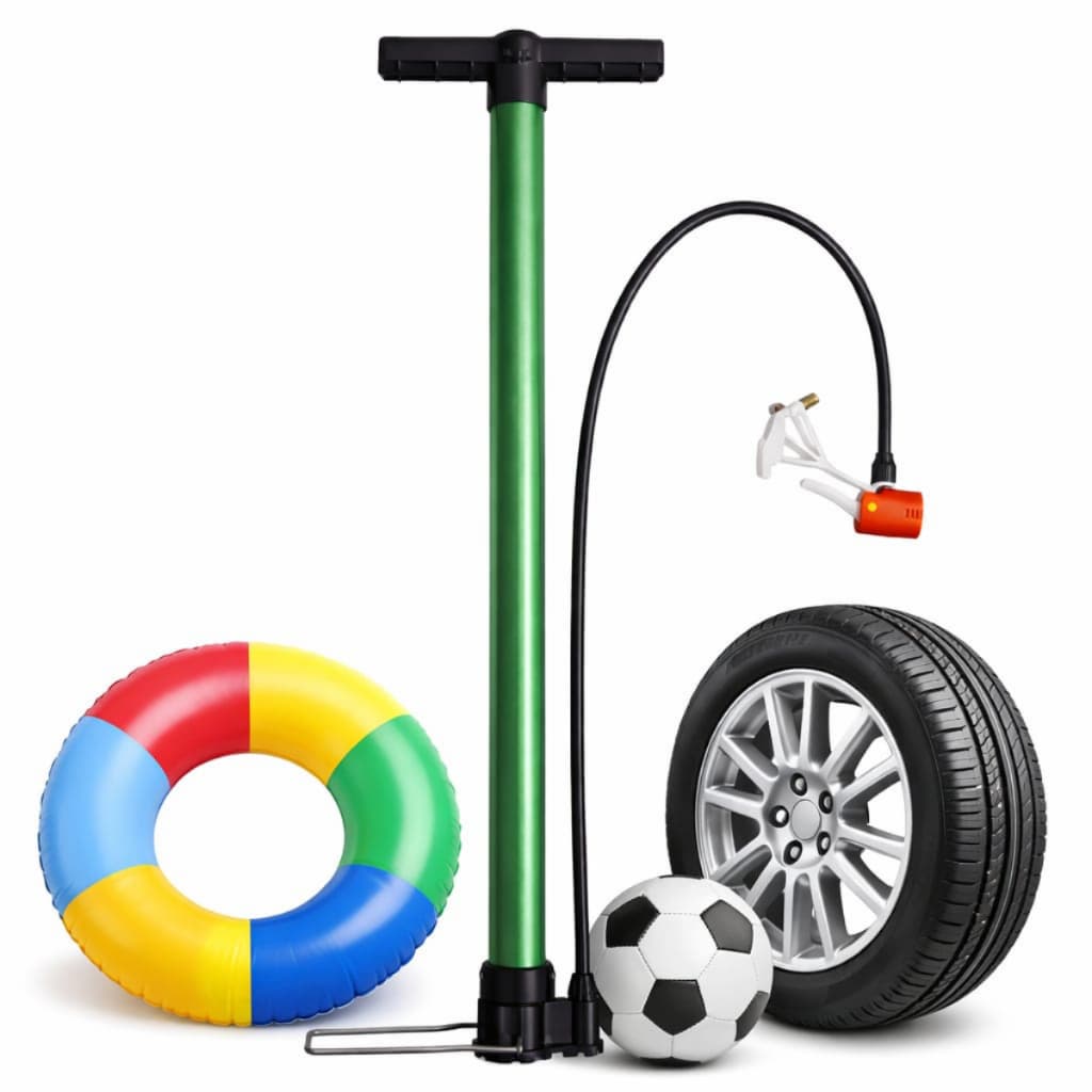 Bomba Ar Manual Alta Pressão Pneu Piscina Bicicleta Moto Bola Colchão Portátil Infláveis Bóia