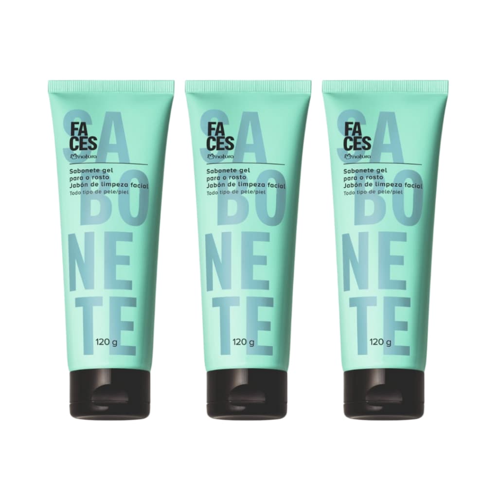 Sabonete em Gel Facial Natura Faces 120g