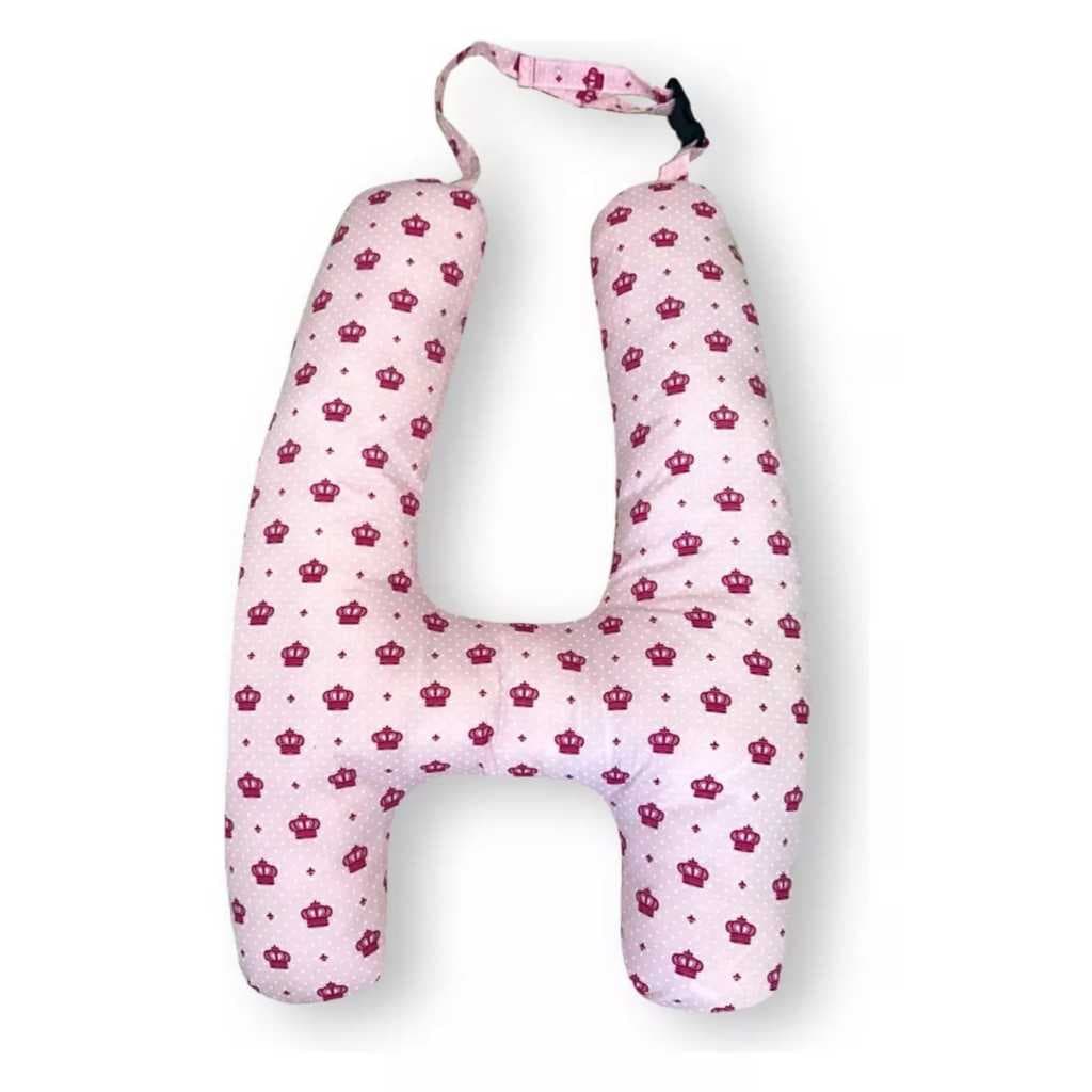 Almofada H Protetora Pescoço Cinto Segurança Carro /viagem escolher na variação com apoio ou sem apoio