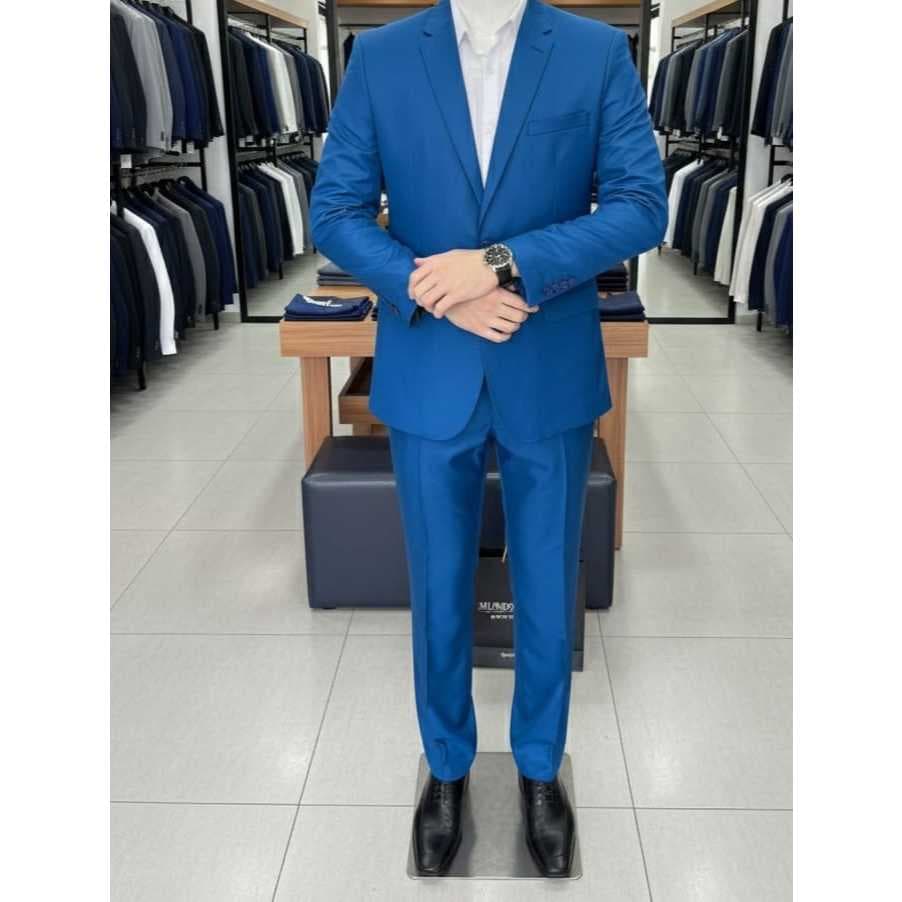 Terno Masculino Fio Indiano Royal  - Tecido encerado -  Lançamento 2026 - Forro Jakcuard La pela pespontada