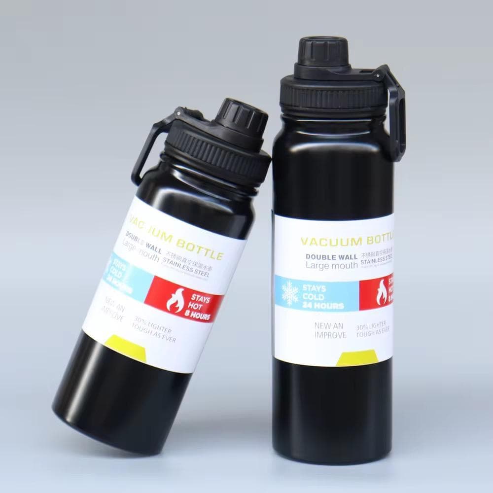 Garrafa Térmica Linha Super Luxo– 550ml / 750ml / 900ml | Conserva Quente e Frio