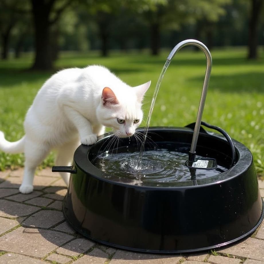 Kit Bebedouro Fonte automática Pet, Bombinha submersa Bivolt, gato, cachorro, aquário,