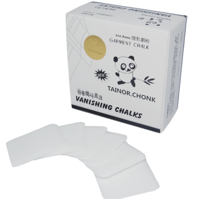 Giz Mágico Cerâmico Panda Marca Tecido Some Calor 50un