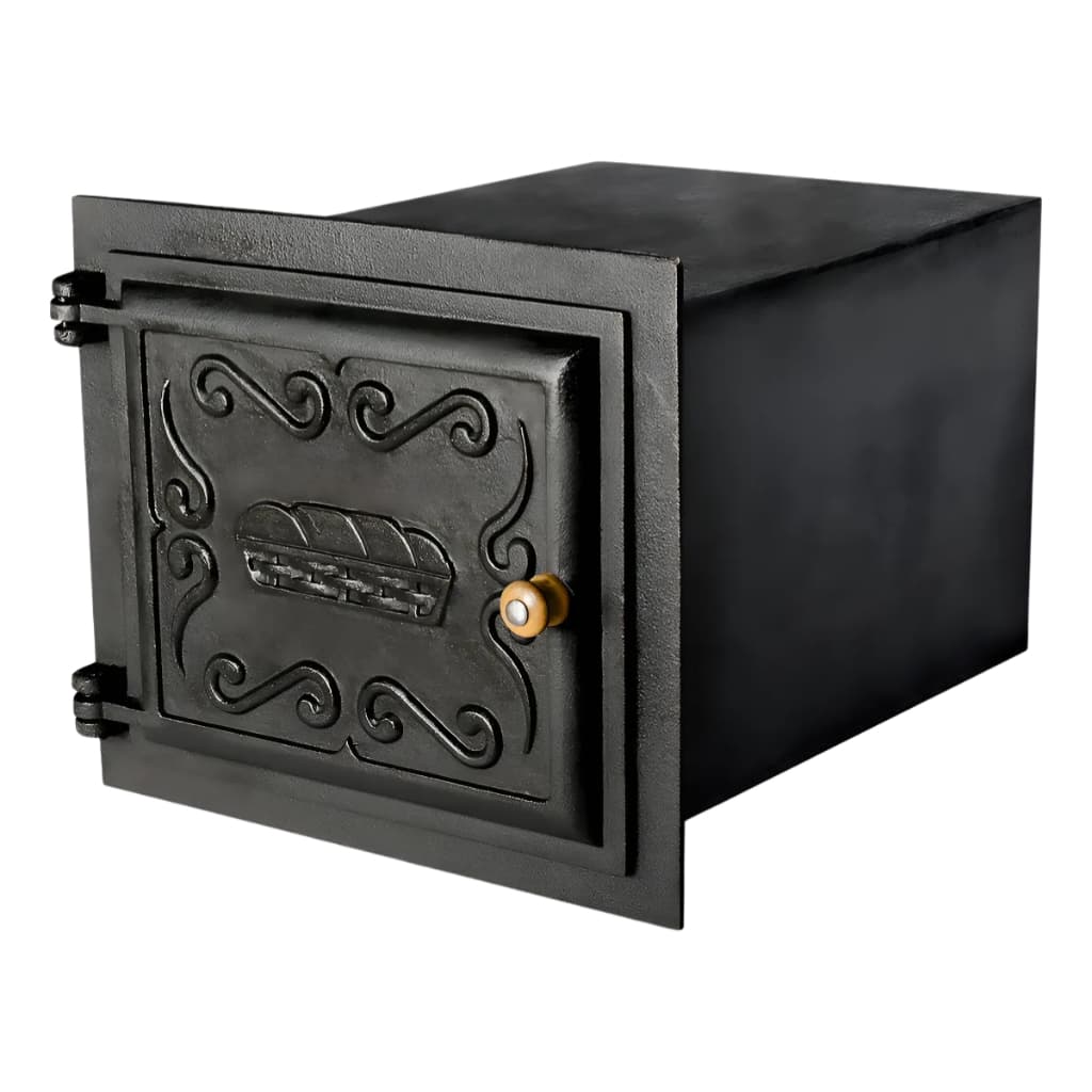 Forno De Ferro Fundido E Aço Carbono Para Fogão A Lenha Tamanho Pequeno 48x35x28