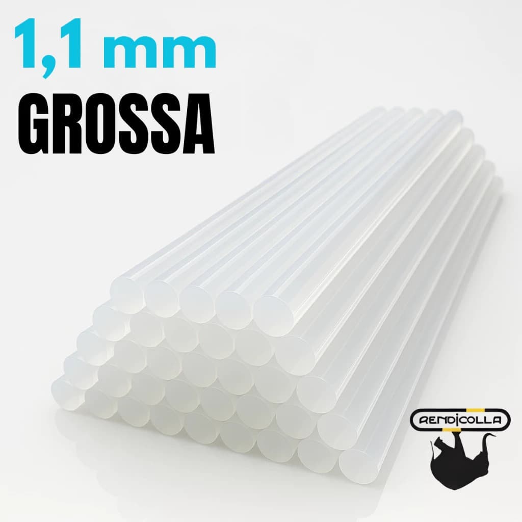 Bastão Cola Quente 1KG Profissional  Fina 7mm ou Grossa 11mm Alta Fixação | Artesanato, EVA e Uso Profissional
