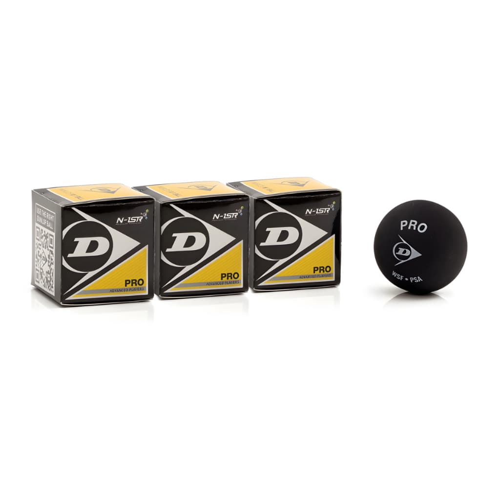 Bola De Squash Dunlop Revelation Pro Xx Pack Com 3