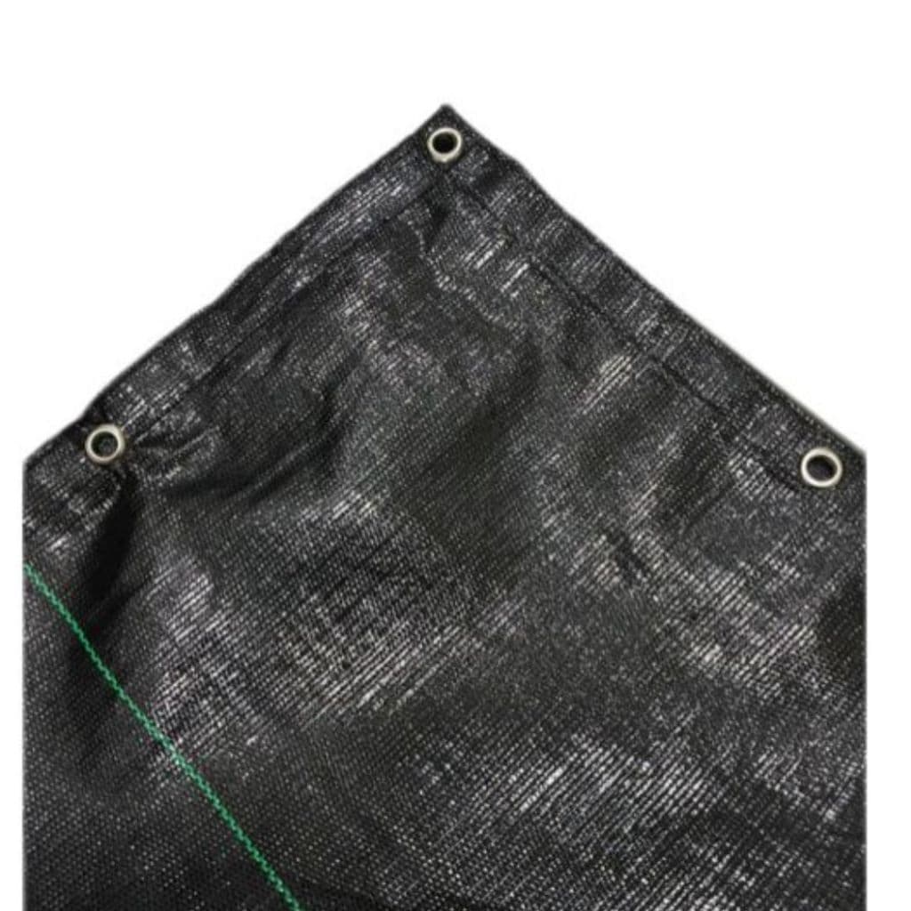 Rafia De Solo Preta 4x6m Polysolo Para Jardim Horta e Canteiro Manta De Proteção