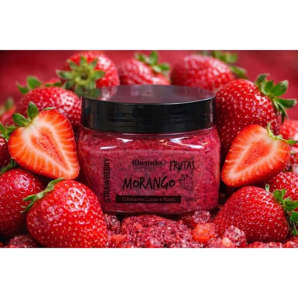 Esfoliante Frutas Vermelhas Morango Rhenuks 300g