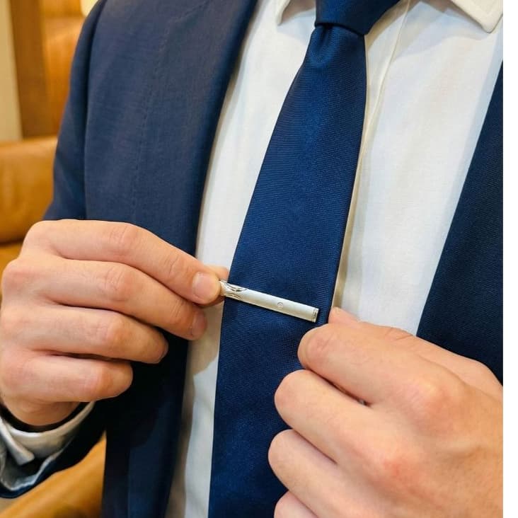 Kit até 3 Prendedor de gravata Slim e clássico - Material premium e modelos únicos e diferenciados