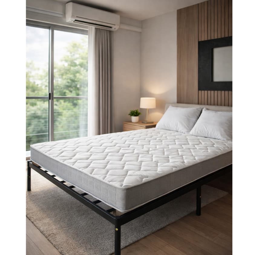 Colchão de Espuma D33 Casal alto Relevo Conforto PLUS a Vácuo 100% espuma ALTO *17cm altura*