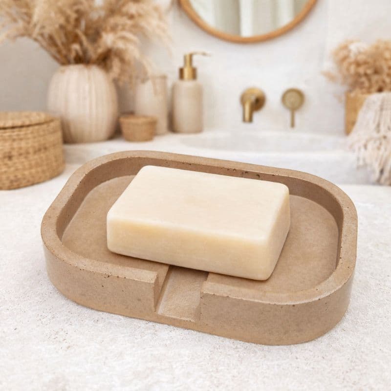 Saboneteira Cimento - Porta Sabonete Cimento