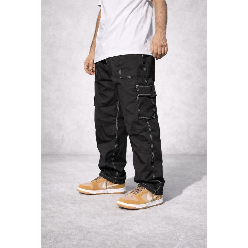 PROMOÇÃO Calça Cargo Casual com Bolsos Funcionais