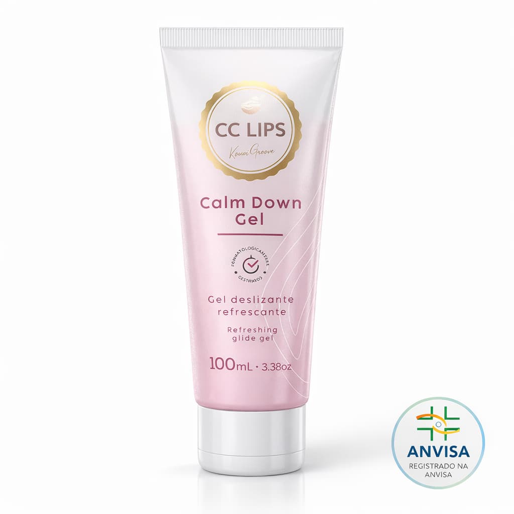 Calm Down Gel  Gel Deslizante Refrescante CC Lips - 100 mL