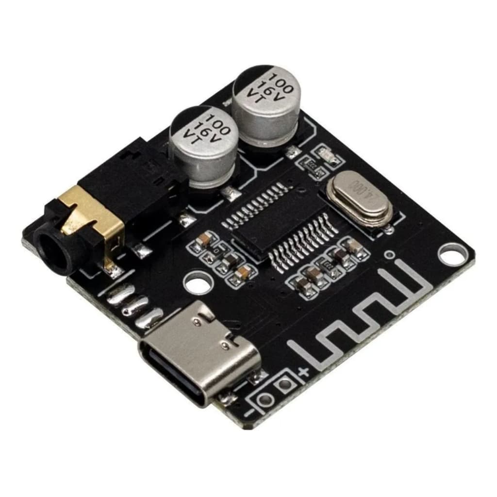 Receptor Bluetooth DC 3.7-5V Placa Decodificadora De Áudio VHM-314