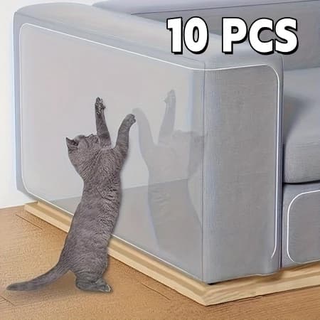 10pcs Filme anti arranhador arranhão para cantos Protetor Adesivo Resistente para Sofá e Móveis