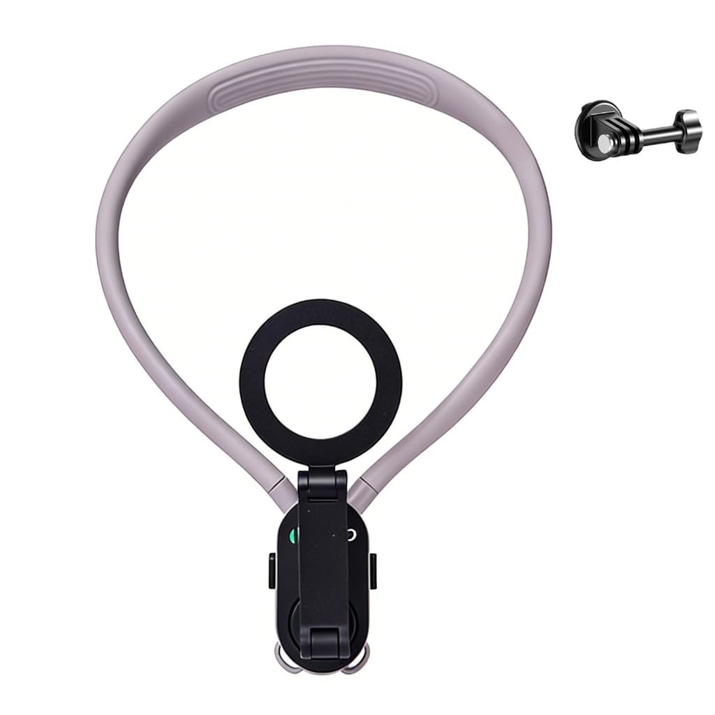 VEDO Suporte Magnético De Pescoço Para Câmera De Ação E Celular Com Alça De Peito Para Gravação De Vídeo POV/Vlog