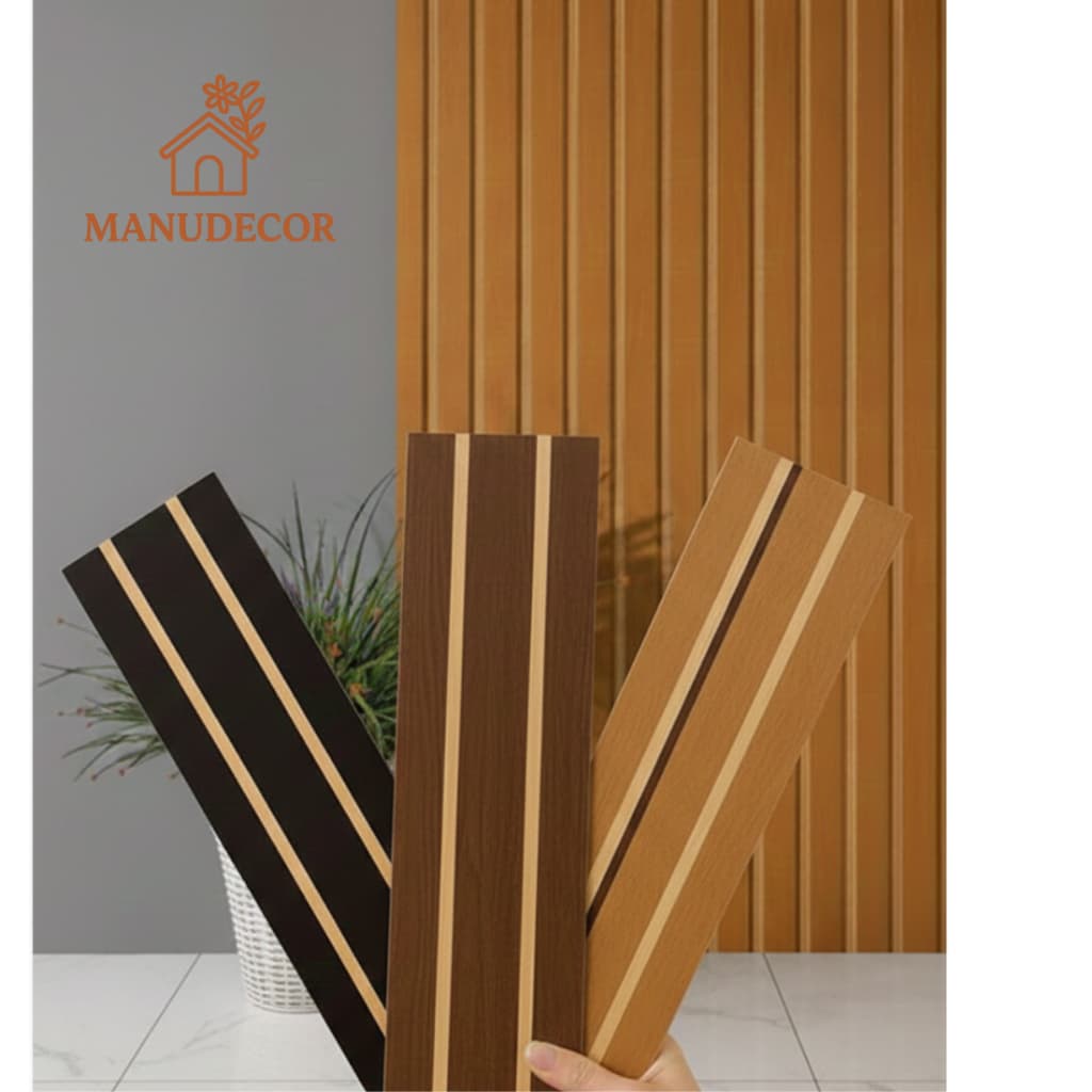 KIT 20 Placas Painel De Parede Ripado Decorativo MDF 45x11