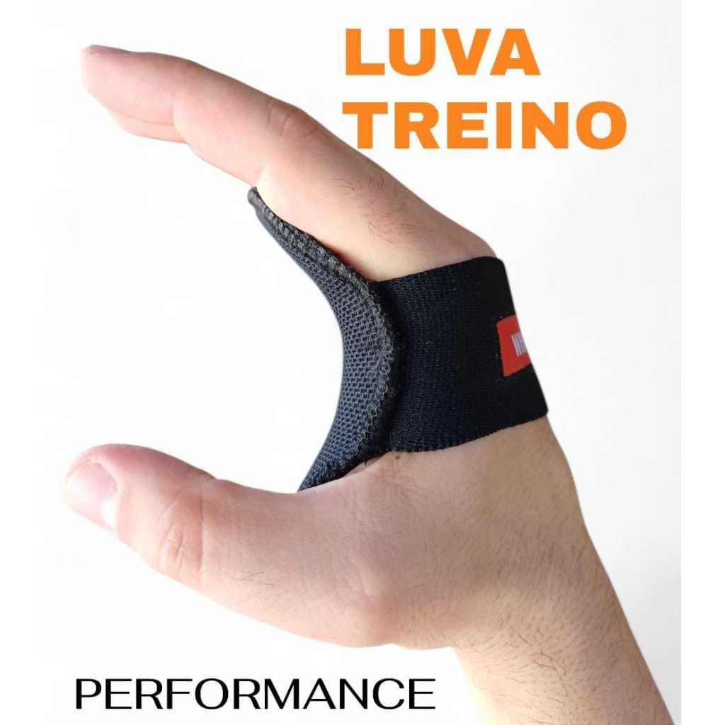 Luva Academia Treino Palmar Protetor Ajustável com Elastico Pratico
