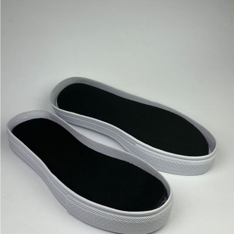 KIT Solado de Sapato Infantil em PVC com Palmilha EVA Forrada para Calçados Casuais